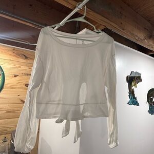 We The Free White Long Sleeve Top